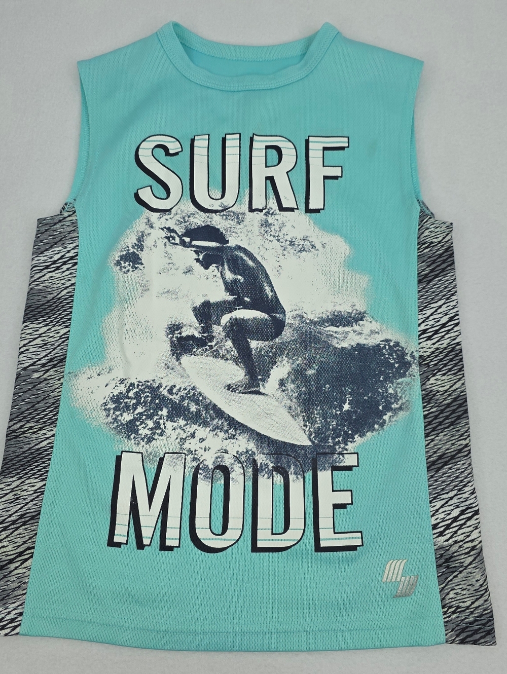 Place Sport Boy's Aqua Performance Sport Tank Size Medium (7-8) CP-3458